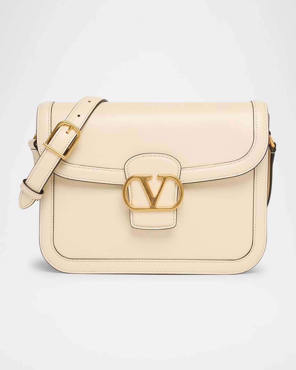 9 to 5 Flap Leather Saddle Crossbody Bag